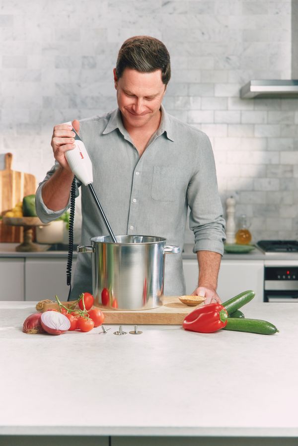 Bamix Gastro Immersion Blender 350W Light Grey